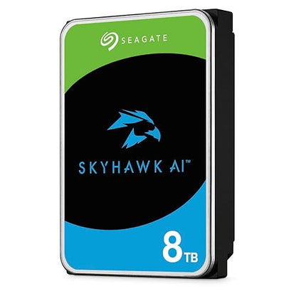 Seagate SkyHawk Surveillance AI ST8000VE001 8TB 3.5? 7200RPM 256MB Cache SATA III Internal Hard Drive