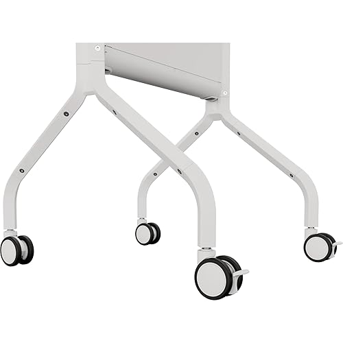 Chief LSCUW Voyager Manual Height Adjustable AV Cart, White