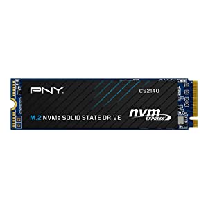 PNY CS2140 1TB M.2 NVMe Gen4 x4 Internal Solid State Drive (SSD) - M280CS2140-1TB-RB 1TB SSD