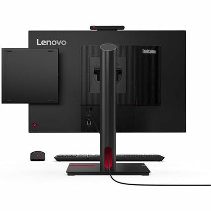Lenovo ThinkCentre M70q Gen 5 12TD001RUS Desktop Computer - Intel Core i5 14th Gen i5-14400T - 16 GB - 512 GB SSD - Tiny - Black - Intel Q670 Chip - Windows 11 Pro - Intel UHD Graphics 730 DDR5 SDRAM