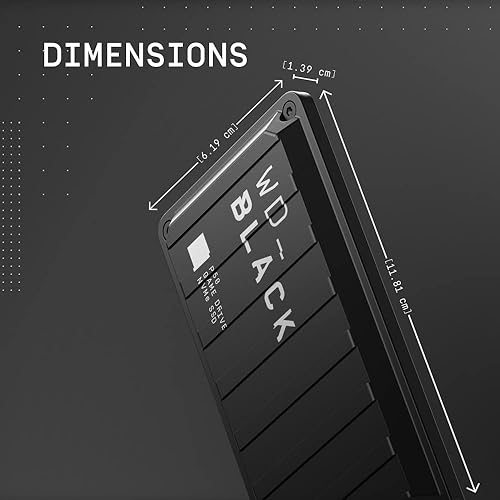 Western Digital Acc: Wd Black P50 Ssd External 500gb Game Drive