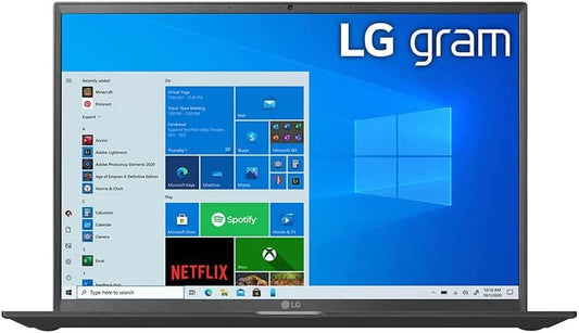 Lg 14” Silver 16:10 WUXGA gram Laptop with Windows 10 Pro, 8GB RAM, 256GB SSD, 11th Gen Intel® Quad Core™ i5 Processor, Intel® Evo™ Platform &amp; Thunderbolt™ 4