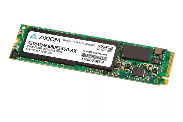 Axiom C5280e Series 500GB PCIe Gen4 x4 NVMe M.2 2280 Internal SSD