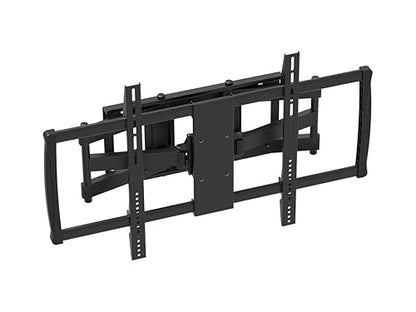Monoprice Stable Series Full-Motion Articulating TV Wall Mount Bracket for TVs 60in to 100in Max Weight 176 lbs Extends from 2.8in to 24.6in VESA Up to 600x900 Concrete & Brick UL Certified Xlg - 23"- 100" Mount Bracket