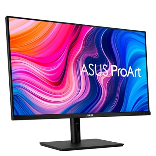 ASUS ProArt Display 32” 4K HDR Monitor (PA329CV) - UHD (3840 x 2160), IPS, 100% sRGB/Rec.709, ?E < 2, Calman Verified, USB-C Power Delivery, DisplayPort, HDMI, USB 3.1 Hub, C-clamp, Height Adjustable