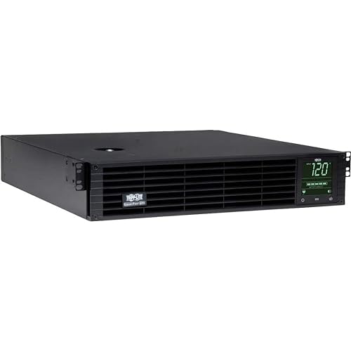 Tripp Lite SMART3000RM2U 3000VA 2250W UPS Smart Rackmount AVR LCD 120V USB DB9 SNMP 2URM, 9 Outlets