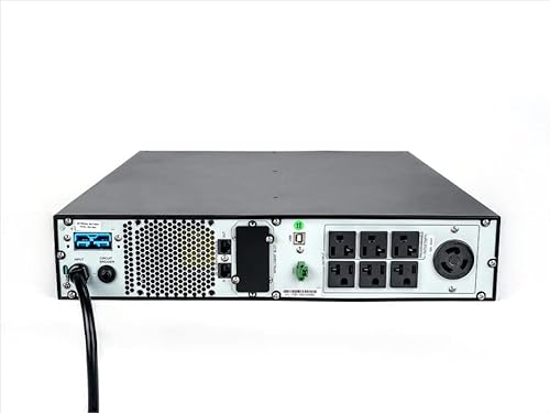 Vertiv Liebert 1920VA 1920W 120V Advanced Avr Line-Interactive UPS with LCD Display Pure Sine Wave 2U Rackmount/Tower Supports Active PFC (PSI5-2200RT120) 2200VA