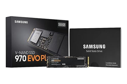 Samsung 970 EVO Plus 500 GB Solid State Drive - M.2 Internal - PCI Express