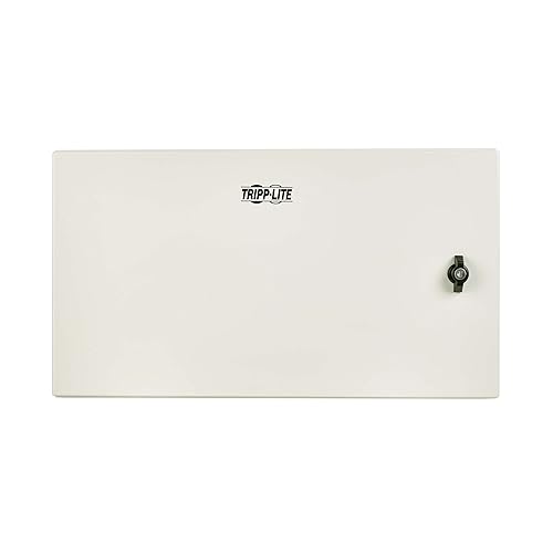 Tripp Lite SmartRack Industrial 6U Wallmount Rack Enclosure with Lock & Keys, 16.5 inch Depth, NEMA 4 Protection Rating, Heavy-Duty Metal, Mounting Hardware Included, 5-Year Warranty (SRN4G6U)