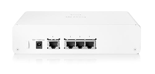 HPE Networking Instant On Secure Gateway SG1004 4-Port 1G Smart-Managed Gateway, 4X 1GBase-T, US Cord (S0G33A#ABA)