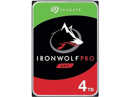 Seagate IronWolf Pro ST4000NE001 Internal Hard Drive 3.5 4000 GB Serial ATA III