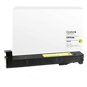Clover imaging group Clover Remanufactured Toner Cartridge Replacement for HP CF312A (HP 826A) | Yellow