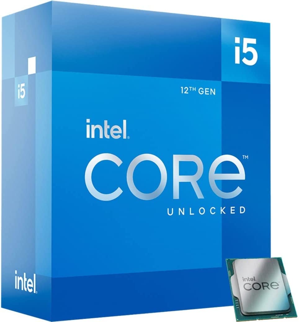Intel Core i5-12600K Desktop Processor 10 (6P+4E) Cores up to 4.9 GHz Unlocked  LGA1700 600 Series Chipset 125W