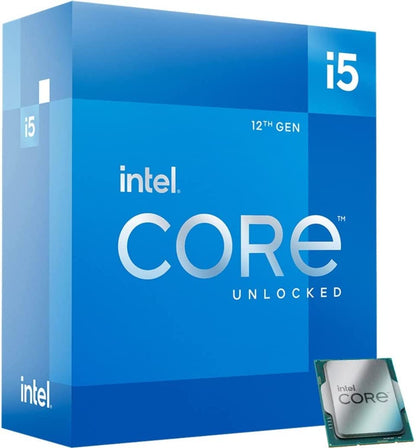 Intel Core i5-12600K Desktop Processor 10 (6P+4E) Cores up to 4.9 GHz Unlocked  LGA1700 600 Series Chipset 125W