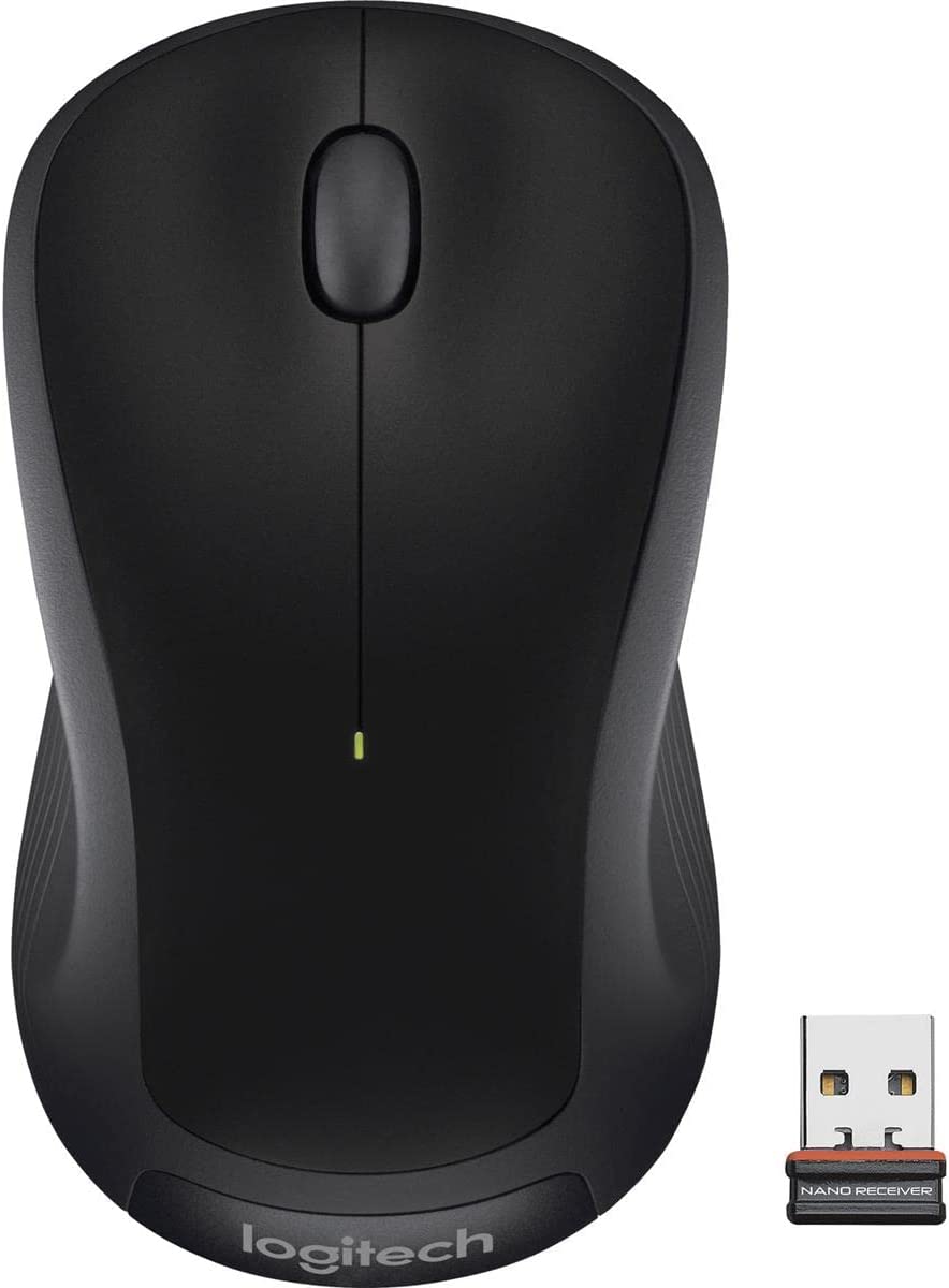 Logitech M310 Wireless Laser Mouse 3 Buttons 2.4 GHz, Black (910-004277)