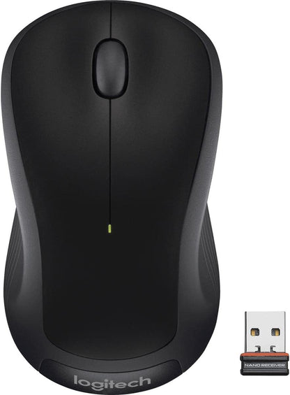 Logitech M310 Wireless Laser Mouse 3 Buttons 2.4 GHz, Black (910-004277)