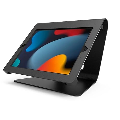 Compulocks Nollie iPad 10.2-inch POS Kiosk - Stand for Tablet - high-Grade Aluminium - Black - Screen Size: 10.2 - Desktop - for Apple 10.2-inch iPad (7th Generation, 8th Generation)
