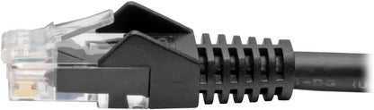 Tripp Lite Cat6 Gigabit Ethernet Snagless Molded Patch Cable, 24 AWG 550Mhz Premium UTP, Black GbE RJ45 M/M 6in 6" (N201-06N-BK)