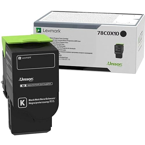Lexmark 78C0X10 Black Extra High Yield Toner Cartridge