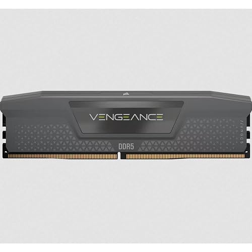 CORSAIR VENGEANCE DDR5 RAM 64GB (4x16GB) 5600MHz CL36 AMD EXPO iCUE Compatible Computer Memory - Gray (CMK64GX5M4B5600Z36)