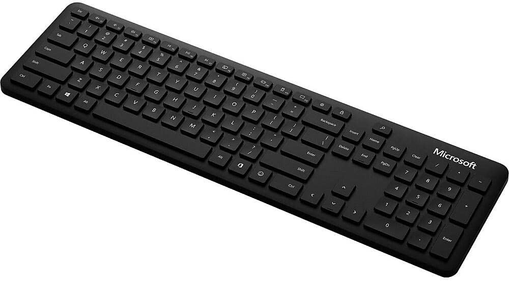 Microsoft Bluetooth Keyboard: Slim portable, Ergonomic design, Microsoft Wireless Mouse and Keyboard with Bluetooth (French)