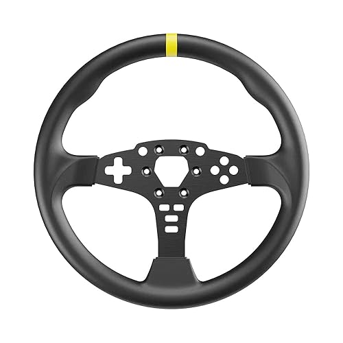 Summer Car Steering Wheel Cover Four Seasons Universal 38 cm, Car Booster Non-Slip Handle, Mahogany