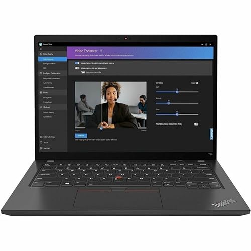 Lenovo ThinkPad T14 Gen 4 21K30004US 14 Notebook - WUXGA - 1920 x 1200 - AMD Ryzen 5 PRO 7540U Hexa-core (6 Core) 3.20 GHz - 16 GB Total RAM - 16 GB On-Board Memory - 256 GB SSD - Thunder Black