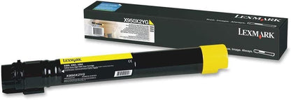 Lexmark X950X2YG Extra High Yield Toner Cartridge Yellow
