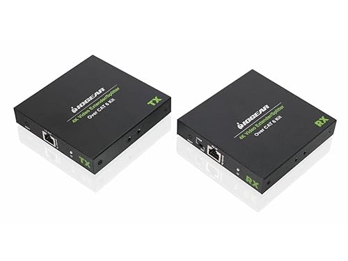 IOGEAR 4K HDMI® Video Extender/Splitter over Ethernet Cable Kit