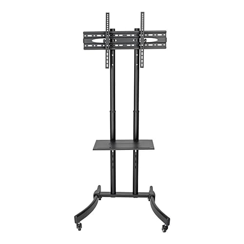 Tripp Lite Mobile Flat-Panel TV Floor Stand Cart Height-Adjustable LCD 32-70 Displays 37-70