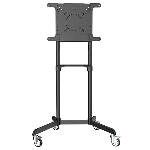 Tripp Lite Rolling TV and Monitor Cart with Laptop Shelf, Mobile Monitor and Display Stand 37” to 70” Flat-Screen Displays, Rotating Portrait and Landscape Mount (DMCS3770ROT)