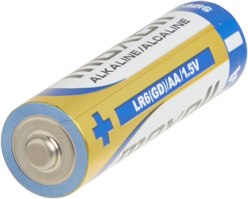 Maxell 723465 Ready-to-go Long Lasting and Reliable Alkaline AA Battery 4-pk