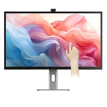ALOGIC Clarity Max Touch 32" UHD 4K Monitor with USB-C Power Delivery, Webcam and Touch Screen | 4k Monitor | 65W Power Delivery | 8MP Smart Webcam