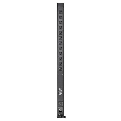 TRIPP LITE PDU Basic 12 NEMA 5-15/20R L5-30P 2.9kW 120V 10ft Cord 36in 0U (PDUV30-36), Black