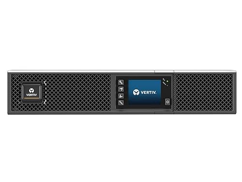 Liebert GXT5 UPS - 3kVA/2700W 208V, L6-20P Output, Online Double Conversion Rack Tower, Energy Star, Uninterruptible Power Supply, Sine Wave Battery Backup with Surge Protection(GXT5-3KL620RT2UXL) GXT5 3000VA/2700W