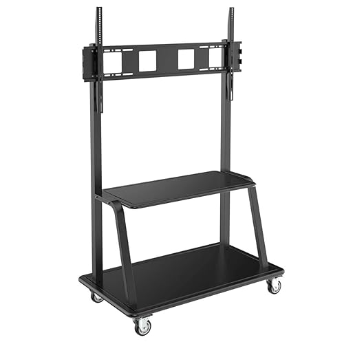 Tripp Lite Mobile TV Floor Stand Cart Height-Adjustable LCD 60-105 Display (DMCS60105XXDD)