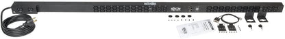 Tripp Lite PDU Monitored 208/240V 30A 36 C13; 6 C19 Outlets L6-30P LX Interface 10 ft Cord 0URM TAA (PDUMNV30HV2LX)