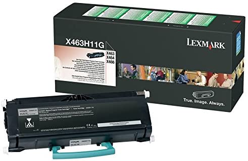 Lexmark X463H11G High Yield Return Program Black Toner Cartridge