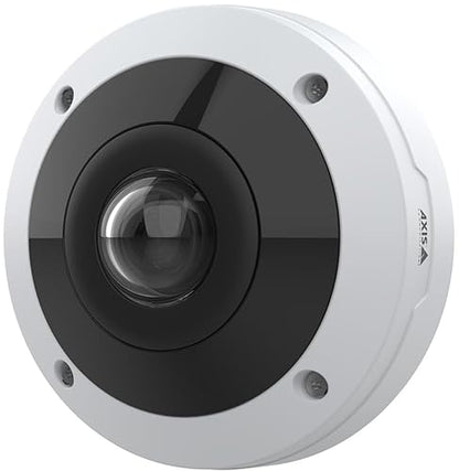 AXIS M4318-PLR 12 Megapixel Outdoor 4K Network Camera - Color - Fisheye - White - TAA Compliant - 49.21 ft Infrared Night Vision - H.264M (MPEG-4 Part 10/AVC), H.264H (MPEG-4 Part 10/AVC), Motion JPEG, Zipstream