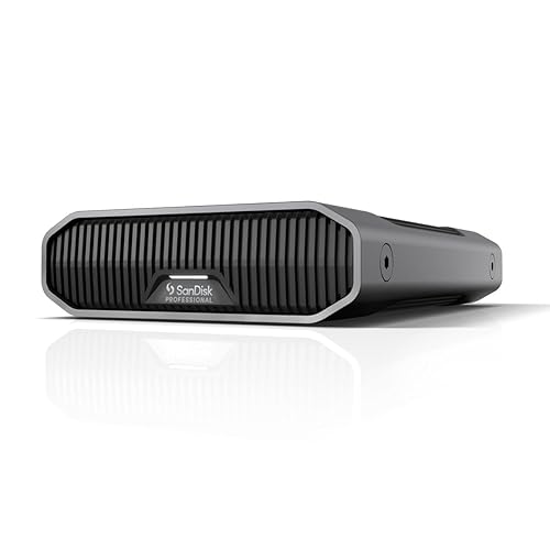SanDisk Professional 26TB G-Drive Enterprise-Class External Desktop Hard Drive - 7200RPM Ultrastar HDD Inside, USB-C (10Gbps), USB 3.2 Gen 2, Mac Ready - SDPHF1A-026T-NBAAD