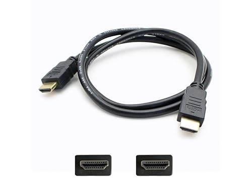 AddOn 5-Pack of 35ft HDMI 1.3 Male to HDMI 1.3 Male Black Cables For Resolution Up to 2560x1600 (WQXGA) - 35 ft HDMI A/V Cable for Audio/Video Device, TV