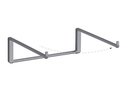 Rain Design mBar Pro Foldable Laptop Stand - Space Gray, 10083 Space Gray mBar Pro
