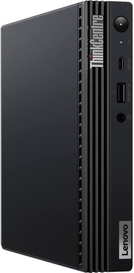 Lenovo ThinkCentre M60e 11LV008SUS Desktop Computer - Intel Core i5 10th Gen i5-1035G1 Quad-core (4 Core) 1 GHz - 8 GB RAM DDR4 SDRAM - 256 GB M.2 PCI Express NVMe 3.0 x4 SSD - Tiny - Black