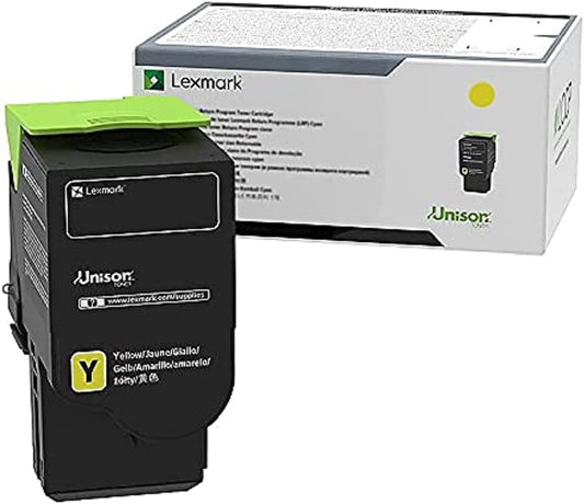 Lexmark 78C0X40 Yellow Extra High Yield Toner Cartridge