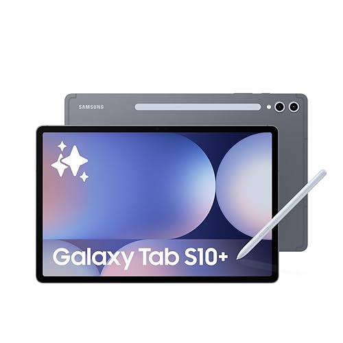 Samsung Galaxy Tab S10+ Gray 512GB - AI Tablet, 12.4", AMOLED 2X, Anti-Reflection, 420 Nits, Quad Speakers, S Pen Included (CAD Version & Warranty) Gray 512GB Tab S10+ Tablet Only