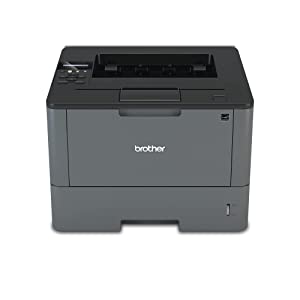 Brother Monochrome Laser Printer, HL-L5200DW, Wireless Networking, Mobile Printing, Duplex Printing, Amazon Dash Replenishment Ready New Model: HLL5200dw