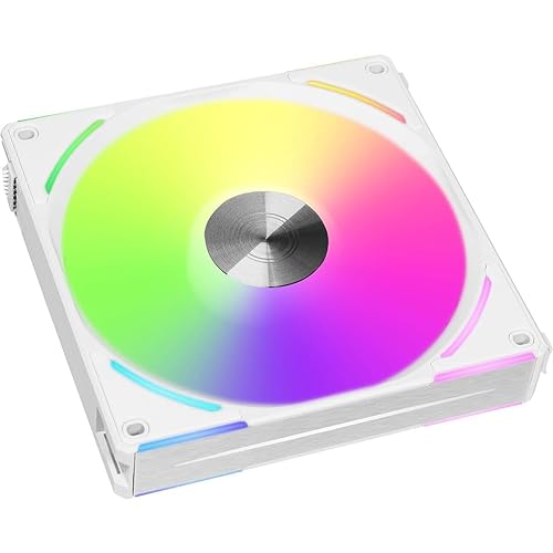 Lian Li 270671 Lian-li Fan Uf-al140v2-1w 140x142x25 White Fan Retail