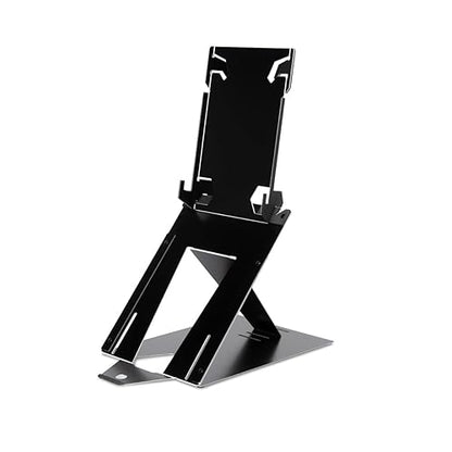 R-Go Riser Duo Tablet and Laptop Stand, 2 in 1 Dual Stand, Ergonomic, Ultra-Thin Aluminum, Adjustable Portable, for 10-22" MacBook/Air Pro/Dell XPS/Lenovo/Tablet, Support up to 11ibs, Black