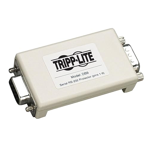 Tripp Lite DB9 Network In-Line Dataline Surge Protector 120V/230V 9-Pin
