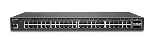 Sonicwall Switch SWS14-48 - 52 Ports - Manageable - 2 Layer Supported - Modular - Optical Fiber, Twisted Pair - 1U High - Rack-mountable - 12 Month Limited Warranty